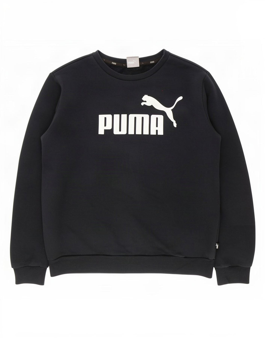 Ανδρικό γραφικό φούτερ Puma Jumper Μεσαίο μαύρο βαμβακερό