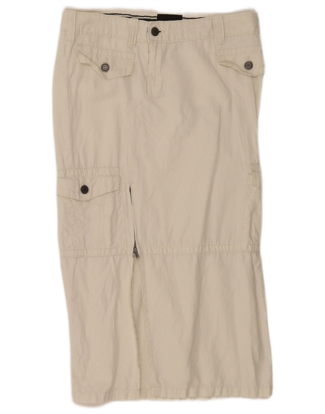 Γυναικεία Cargo Φούστα Calvin Klein W30 Μεσαίο Λευκό