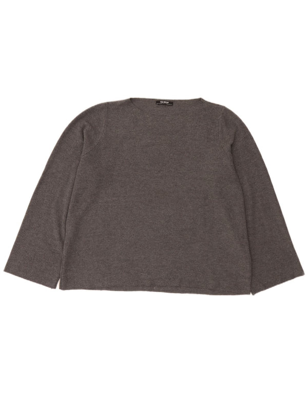 Zara Γυναικείο τοπ μακρυμάνικο UK 14 Medium Grey