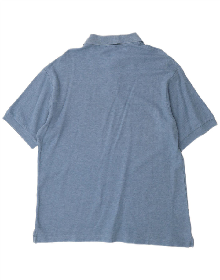 Fila Ανδρικό Πόλο Μπλουζάκι IT 52 Μεγάλο Μπλε Βαμβακερό