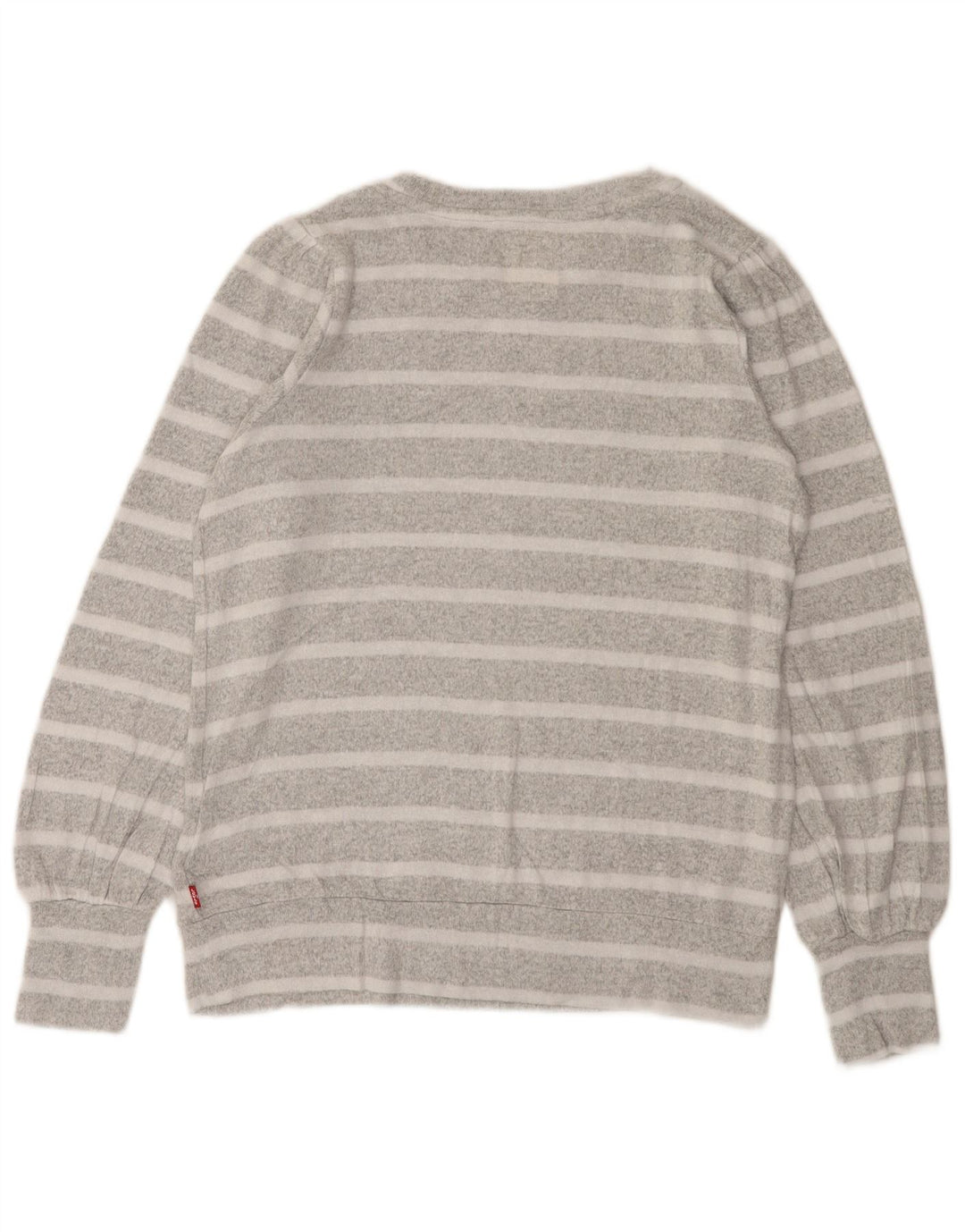 Levi's Girls Φούτερ Jumper 13-14 ετών Γκρι ριγέ βισκόζη