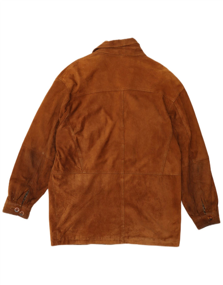 PAUL SMITH Ανδρικό Suede Jacket IT 50 Large Brown Δερμάτινο