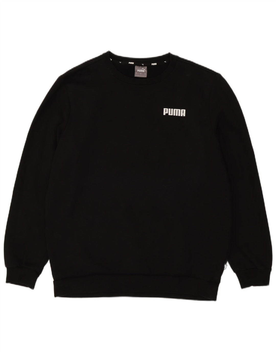 Ανδρικό φούτερ Puma Jumper μεγάλο μαύρο βαμβακερό