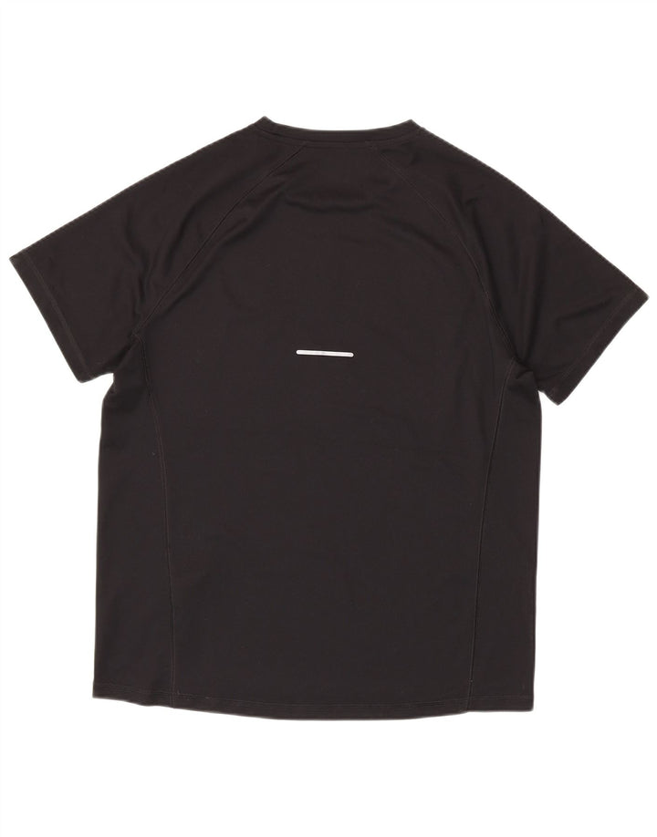 Ανδρικό T-Shirt Asics Top μεγάλο μαύρο πολυεστέρα