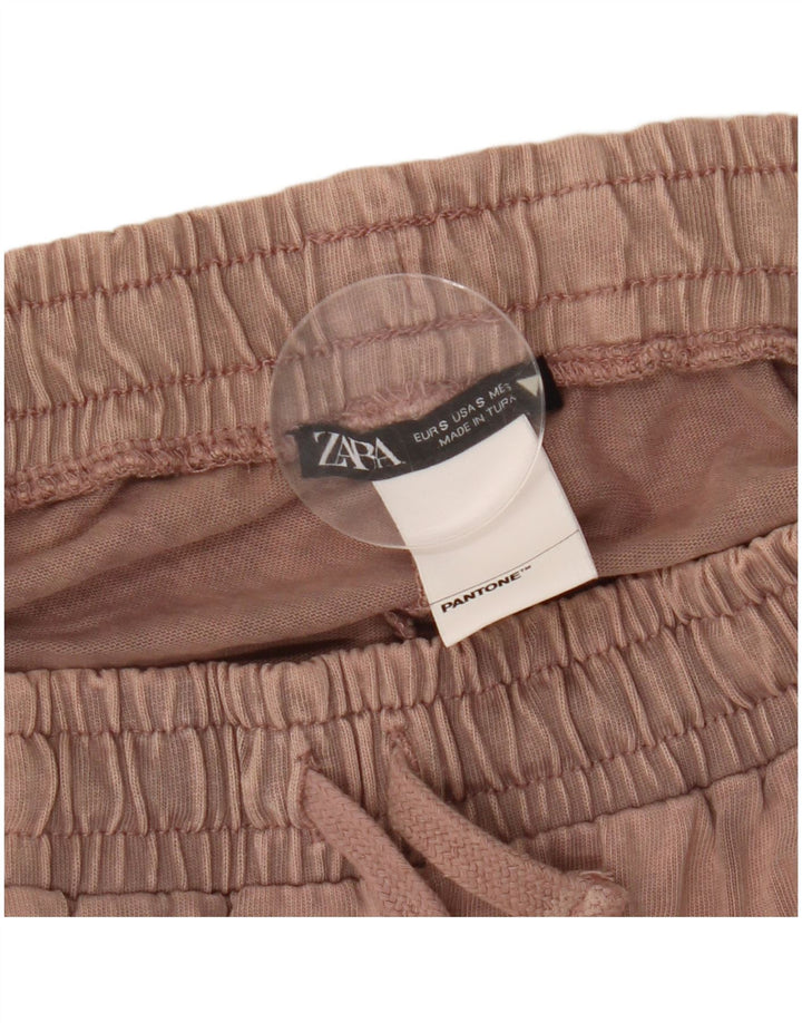 Zara Γυναικεία φόρμα παντελόνι Joggers UK 10 Small Pink