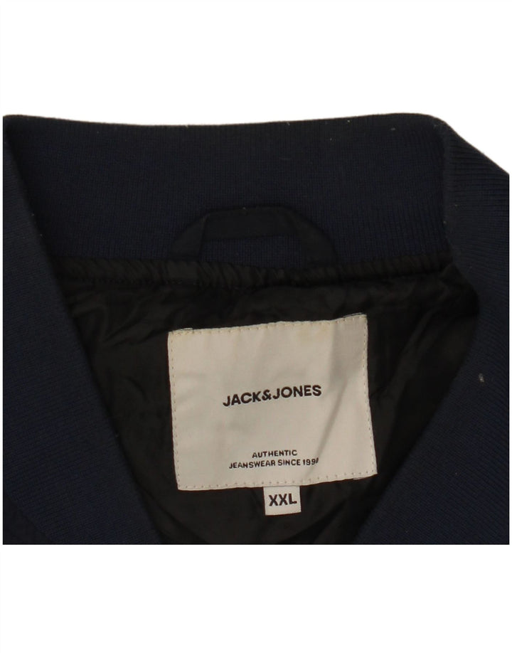 Ανδρικό Jack & Jones Bomber Jacket UK 44 2XL Navy Blue