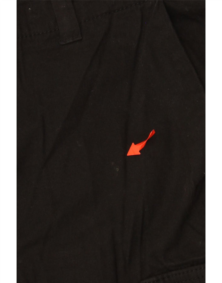 Ανδρικό σορτς Cargo French Connection μεγάλο W36 μαύρο βαμβακερό