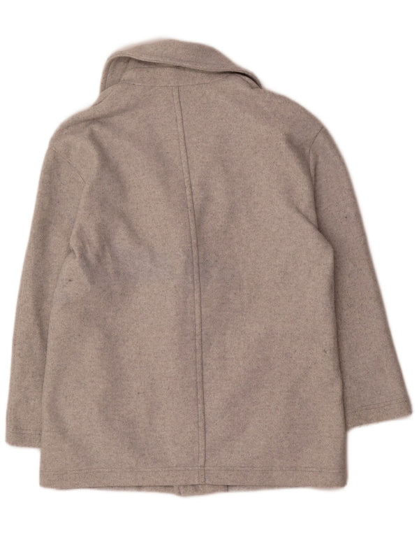 Zara Γυναικείο Open Blazer Jacket UK 10 Small Grey Polyester