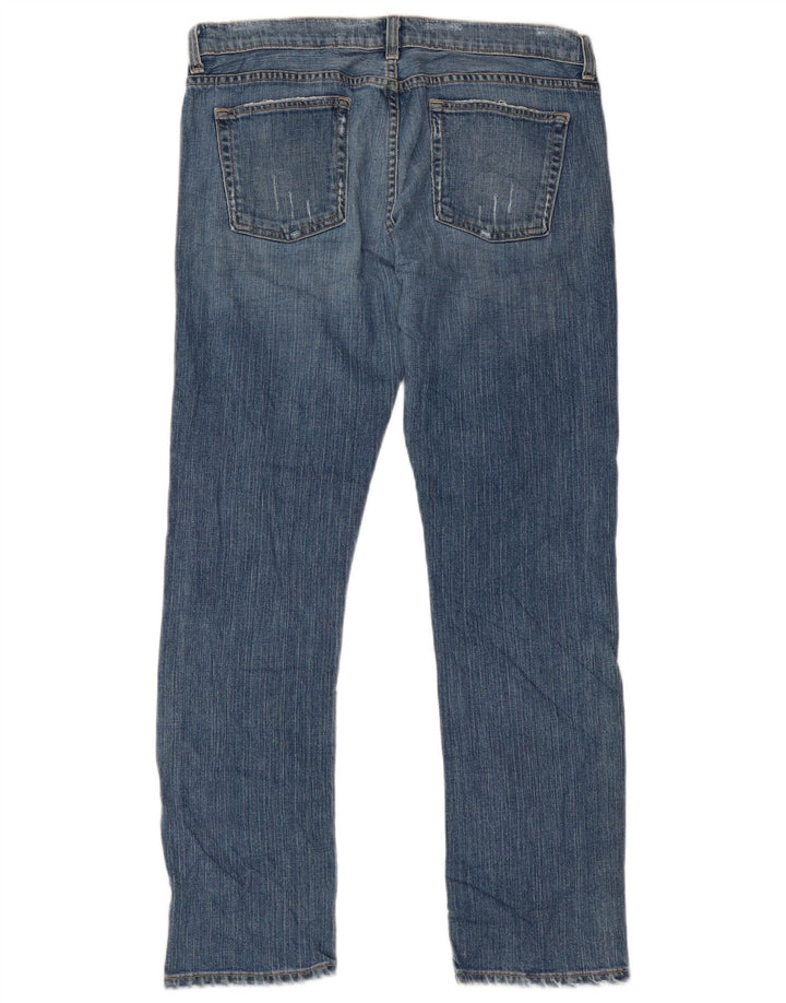 J. CREW Γυναικείο ίσιο τζιν US 10 Large W34 L29 Blue