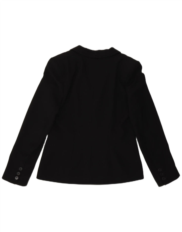 Hobbs Γυναικείο μπουφάν blazer UK 14 μεγάλου μαύρου πολυεστέρα