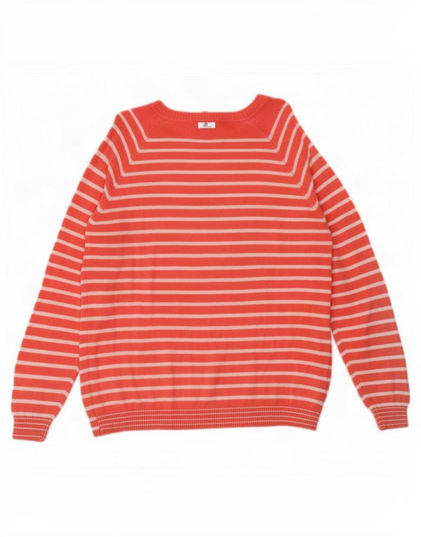 Γυναικείο Joules Boat Neck Jumper UK 18 XL Ροζ λινό