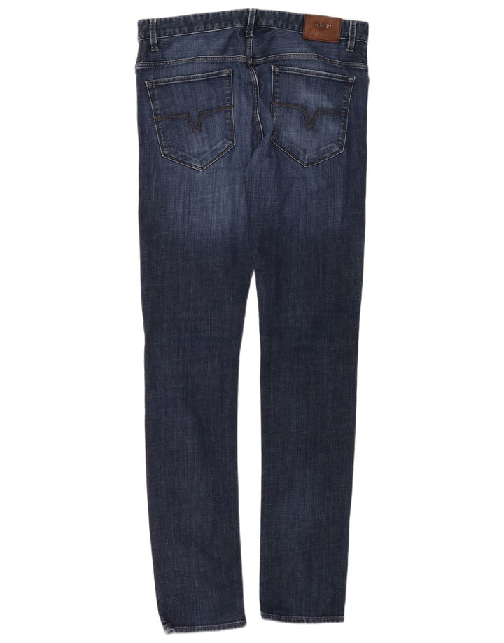 Joop Ανδρικό Τζιν Stephen Slim W36 L36 Navy Blue