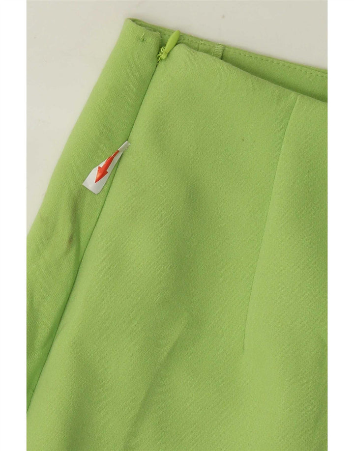 Zara Γυναικείο Skort UK 4 XS Green Polyester