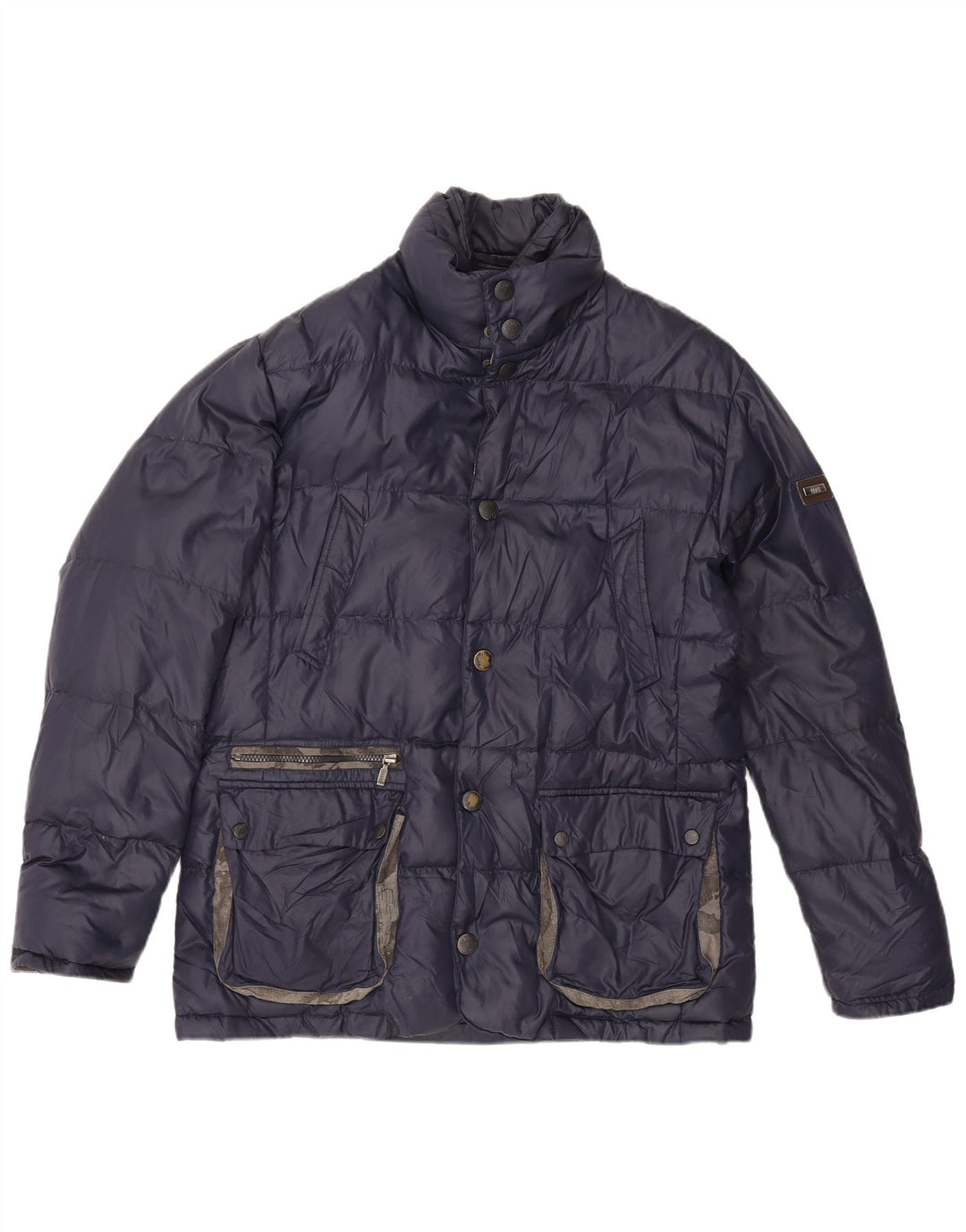 ALVIERO MARTINI Ανδρικό μπουφάν IT 52 XL Navy Blue Nylon