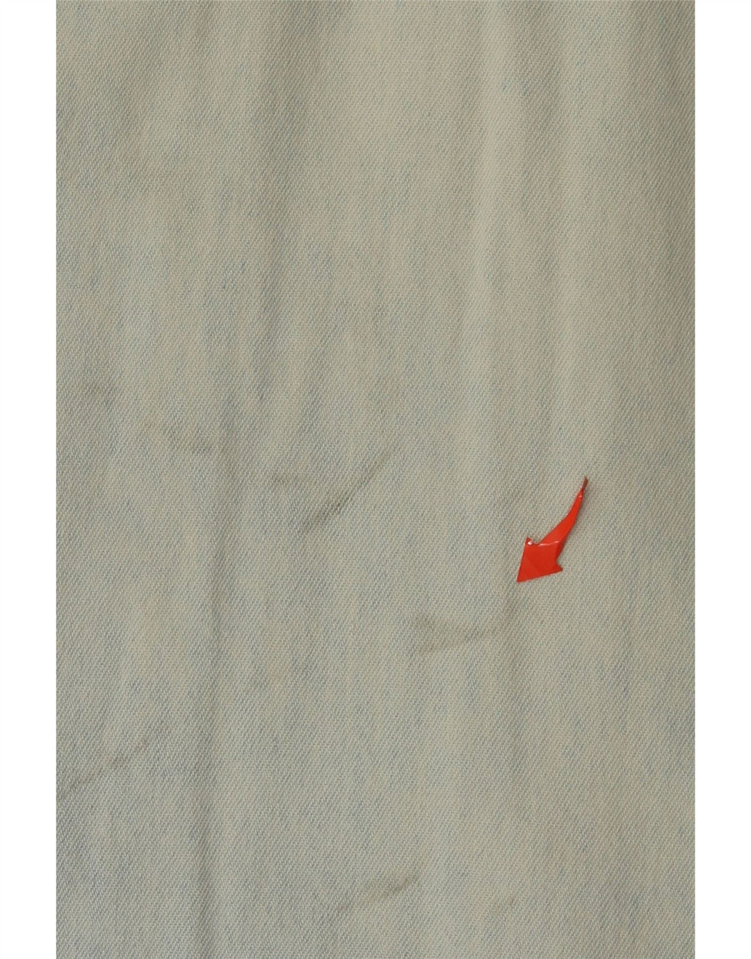 Vintage Ανδρικό κοντομάνικο τζιν πουκάμισο μεγάλο μπλε συνονθύλευμα ρετρό