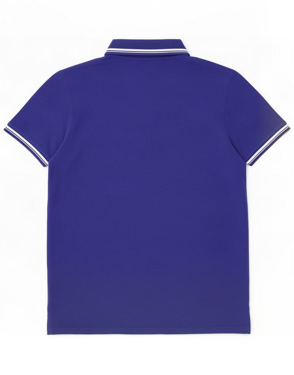 Sergio Tacchini Ανδρικό Πόλο Μπλουζάκι XL Μωβ βαμβακερό