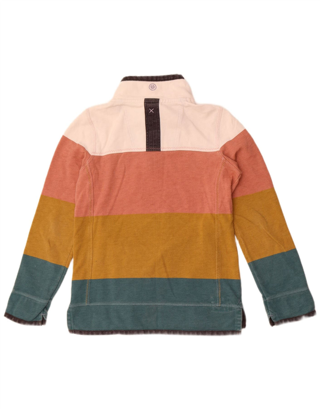 Fat Face Γυναικείο Φούτερ μεγάλου μεγέθους Jumper UK 8 Small πολύχρωμο