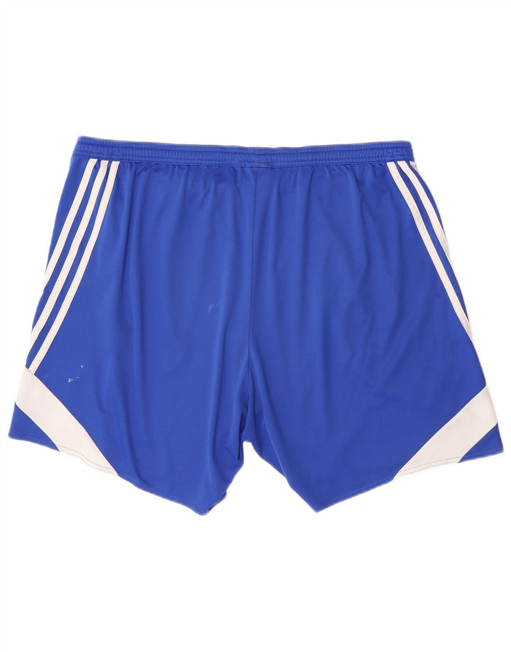 Ανδρικό αθλητικό σορτς Adidas XL Blue Colourblock Πολυεστέρας