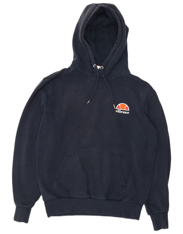 ELLESSE Γυναικείο Hoodie Jumper UK 18 XL Navy Blue Cotton