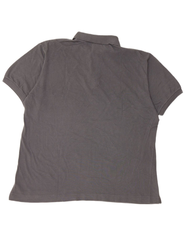 Ανδρικό πουκάμισο πόλο Lacoste 7 2XL Γκρι βαμβακερό