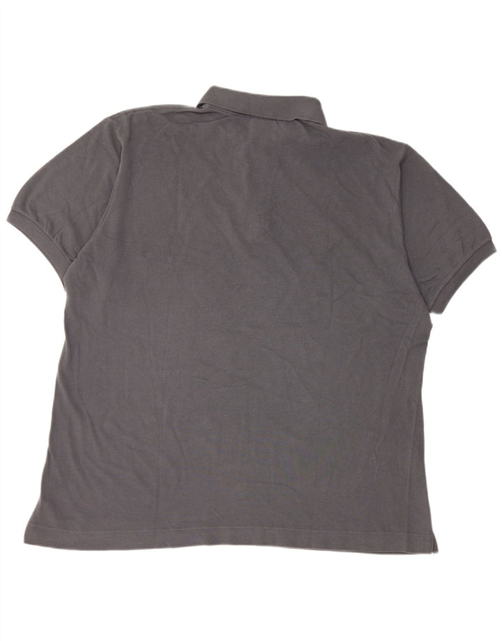 Ανδρικό πουκάμισο πόλο Lacoste 7 2XL Γκρι βαμβακερό