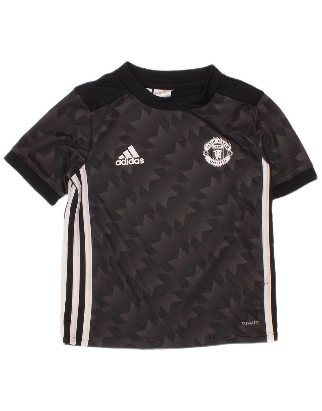Γραφικό T-shirt ADIDAS Boys Manchester United Top 4-5 Years Black