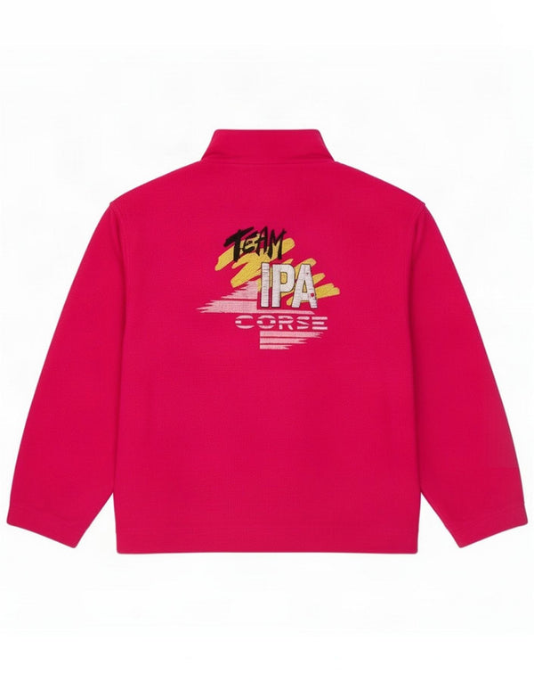 Vintage Γυναικείο Fleece Jumper UK 14 Large Pink