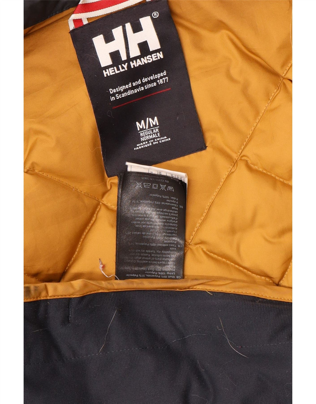HELLY HANSEN Ανδρικό μπουφάν με επένδυση UK 38 Medium Navy Blue Polyester