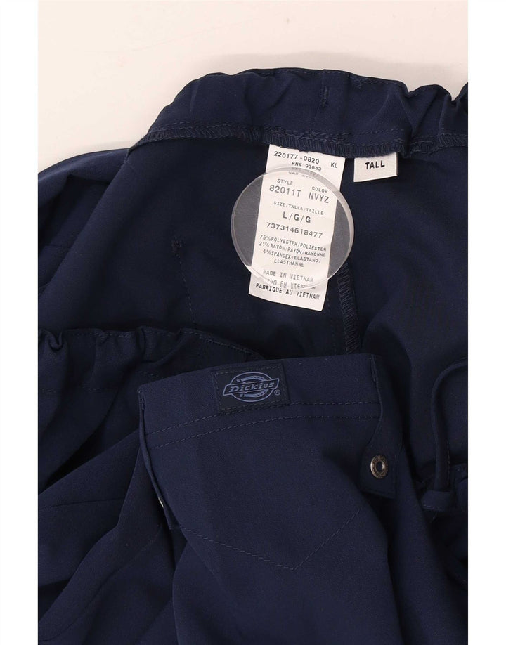 Dickies Γυναικείο ίσιο παντελόνι Cargo Large W34 L33 Navy Blue Polyester