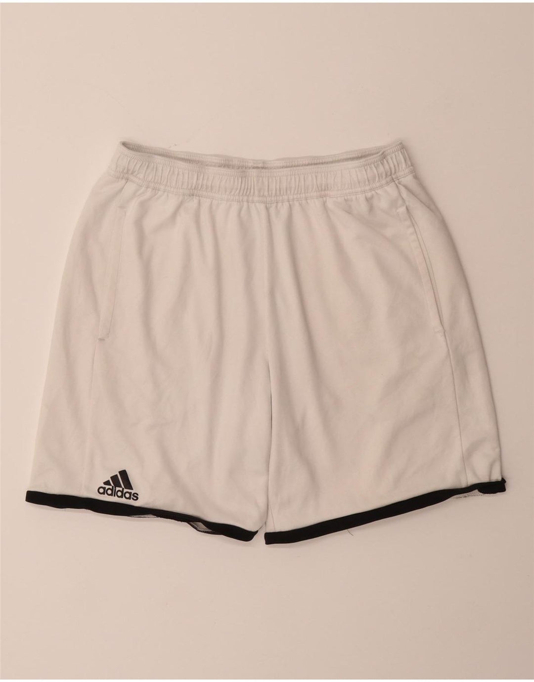 CHAMPION Mens Climalite Sport Shorts Large White Polyester