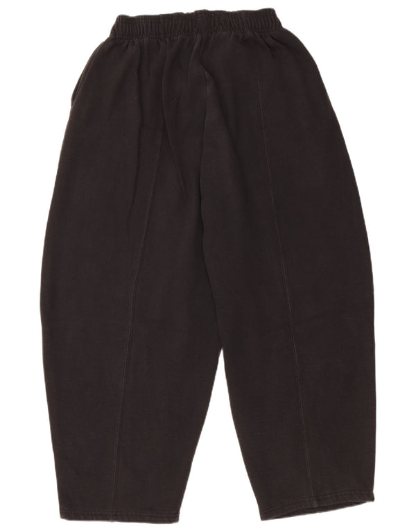 Γυναικεία αθλητική φόρμα Zara Loose Fit Παντελόνι UK 14 Medium Black