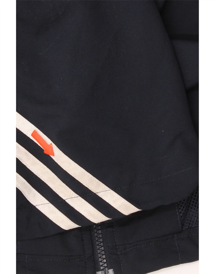 Ανδρική φόρμα Adidas Climalite Top Jacket Large Navy Blue Polyester