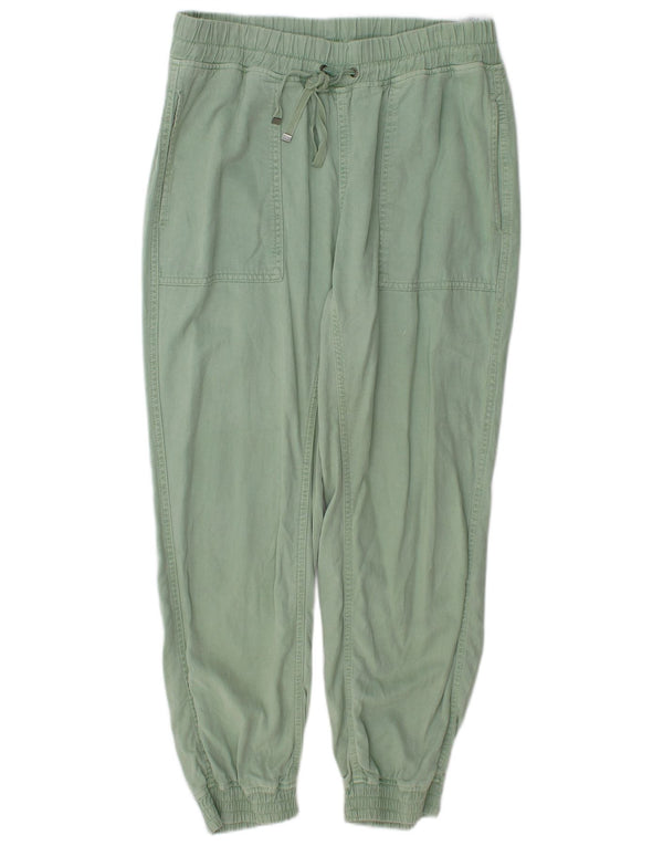 Zara Γυναικείο Παντελόνι Jogger Medium W28 L27 Green Lyocell