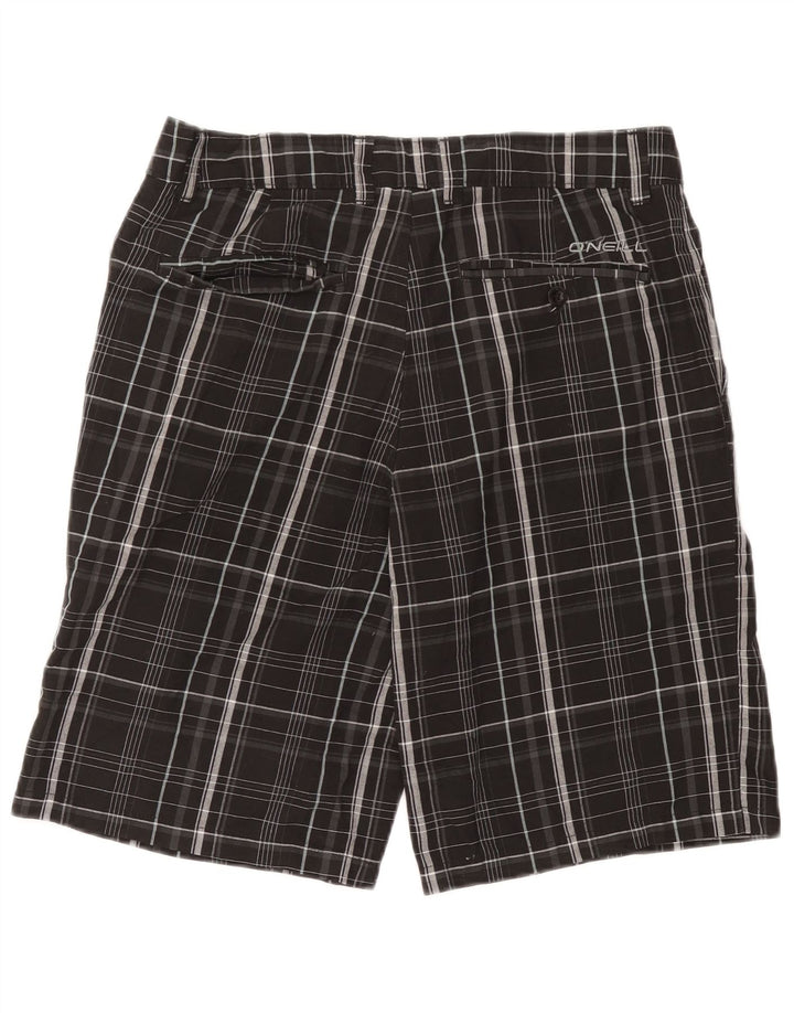 Ανδρικό σορτς Chino O'Neill W32 Medium Black Check