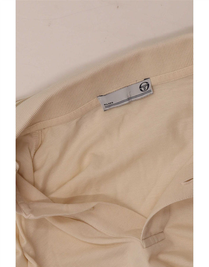 Ανδρικό μακρυμάνικο μπλουζάκι πόλο Sergio Tacchini XL Μπεζ