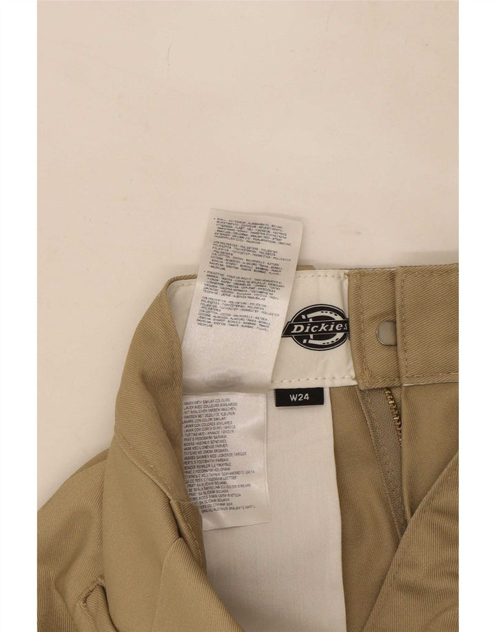Dickies Γυναικείο ίσιο παντελόνι Chino W24 L26 Beige Polyester