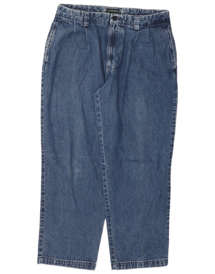 DOCKERS Ανδρικό τζιν ίσιο W36 L29 Μπλε βαμβακερό