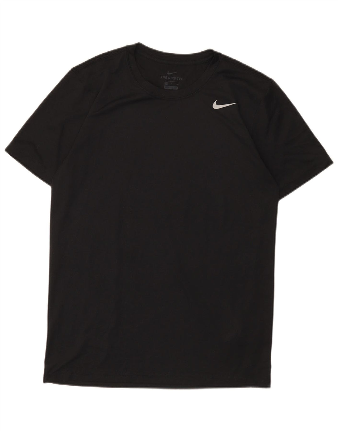 Nike Ανδρικό Dri Fit T-Shirt Τοπ Μικρό Μαύρο Πολυεστέρα