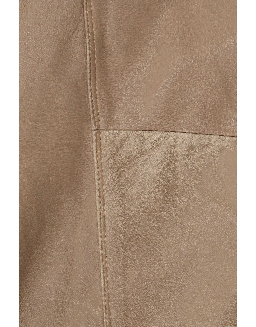 Vintage Ανδρικό Δερμάτινο Μπουφάν UK 42 XL Μπεζ