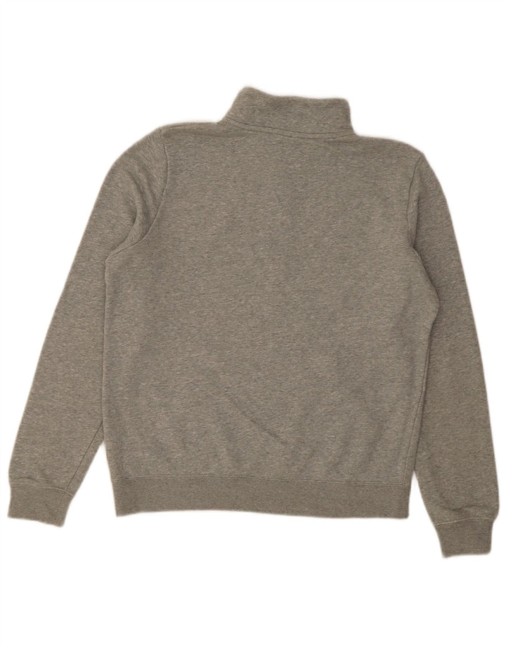 Nike γυναικεία φούτερ με φερμουάρ με λαιμόκοψη Jumper UK 10 Small Grey Flecked