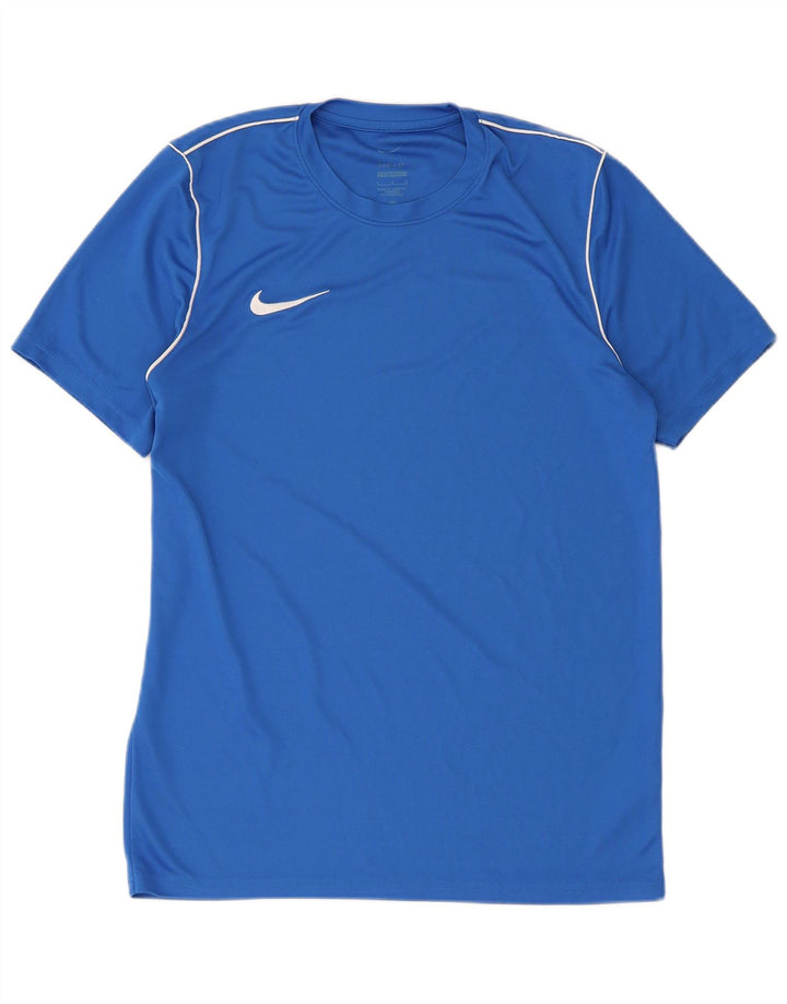Ανδρικό T-Shirt Nike Dri Fit Slim Fit Top μεγάλο μπλε πολυεστέρας