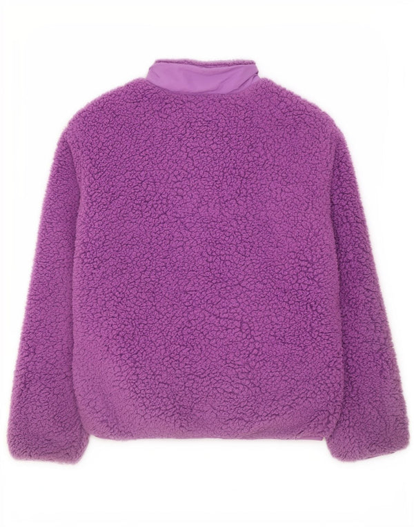 Zara Girls Fleece Jacket 13-14 Years Purple