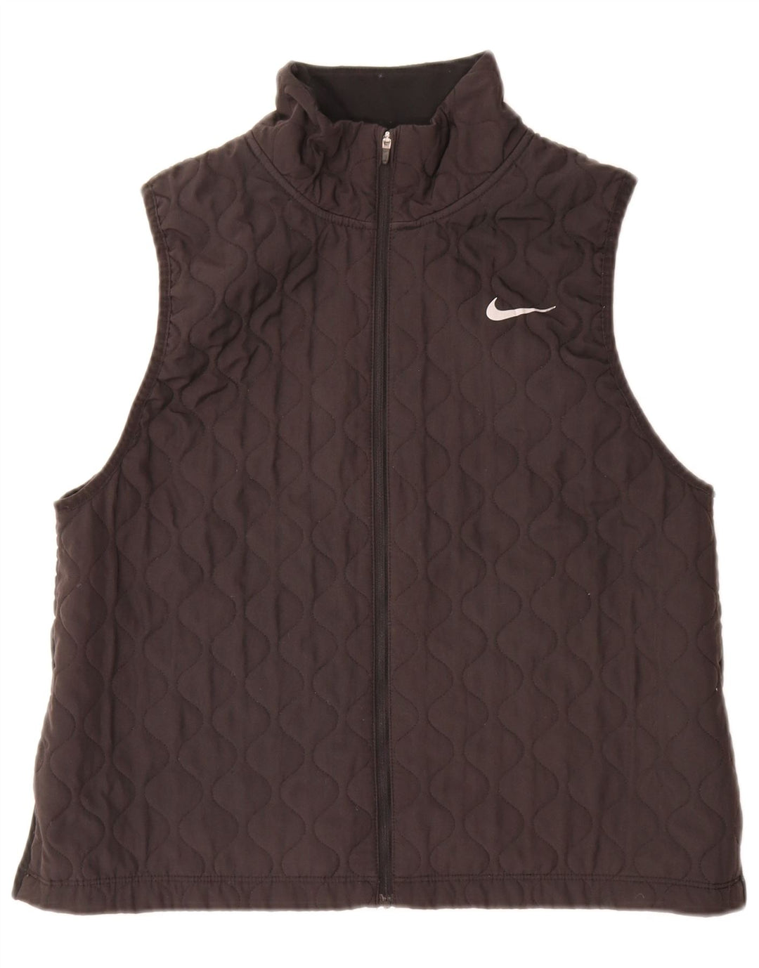 Nike Γυναικεία καπιτονέ Gilet UK 16 Large Μαύρος Πολυεστέρας