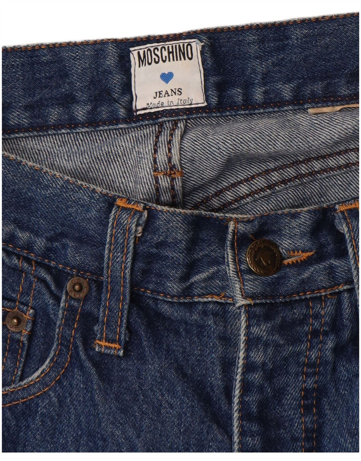 Moschino Γυναικείο τζιν κωνικό W28 L30 Μπλε