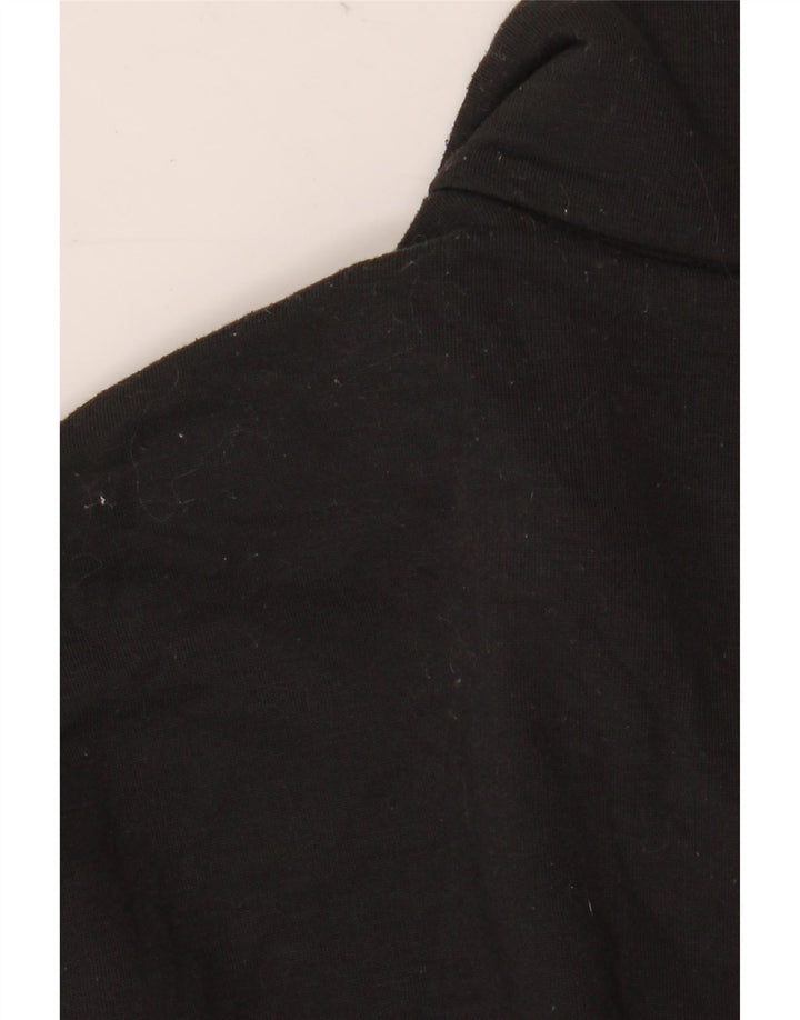 Γυναικεία Adidas Crop Graphic Crop Φούτερ Jumper UK 4/6 XS Μαύρο Πολυεστέρας