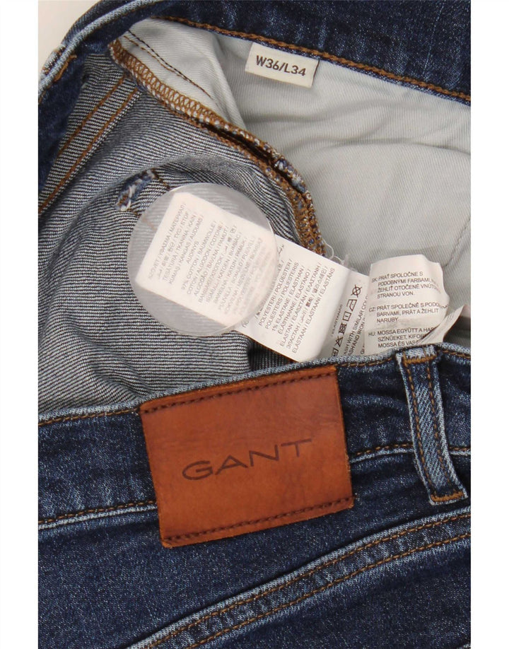 Ανδρικό Gant Slim Jeans W36 L30 Blue Cotton
