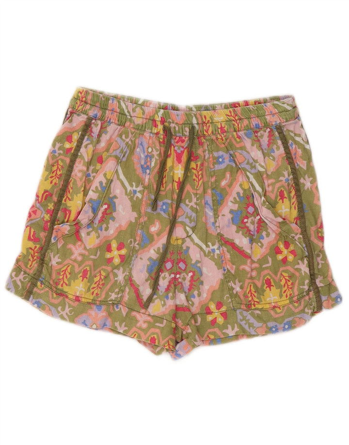 Zara Γυναικείο Σορτς Chino Μικρό W26 Πολύχρωμο Floral