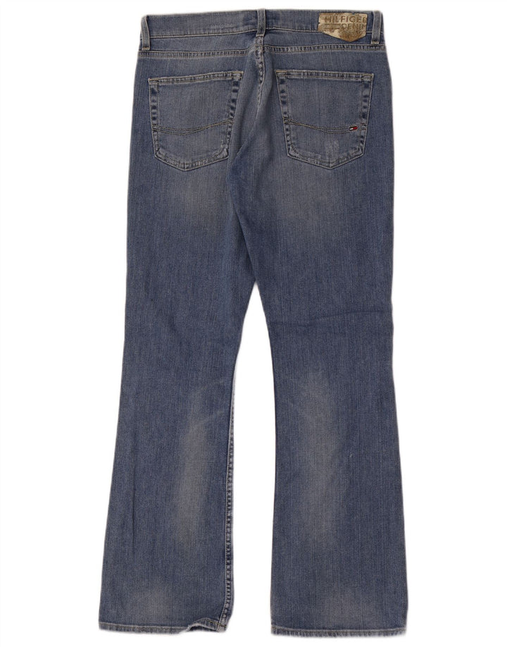 Tommy Hilfiger γυναικείο τζιν με φλάντζα W31 L30 μπλε βαμβακερό