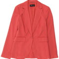 Marks & Spencer Γυναικείο μπουφάν blazer UK 8 μικρό ροζ πολυεστέρα