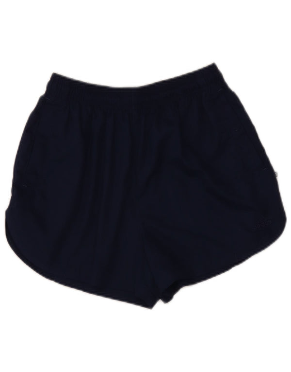 Γυναικείο αθλητικό σορτς Adidas UK 12 Medium Navy Blue Polyester